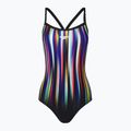 Strój pływacki jednoczęściowy damski Speedo Placement Digi Turnback beautiful blue/blk/lt adriatic