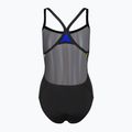 Strój pływacki jednoczęściowy damski Speedo Placement Digi Turnback beautiful blue/blk/lt adriatic 2