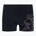 Bokserki pływackie męskie Speedo HyperBoom V-Cut Aquashort black/siren red