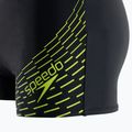 Bokserki pływackie męskie Speedo Medley Logo Aquashort medley black/atomic lime 3