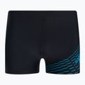 Bokserki pływackie męskie Speedo Medley Logo Aquashort black/pool