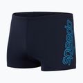 Bokserki pływackie męskie Speedo Boom Logo Placement Aquashort true navy/bondi blue 5