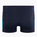 Bokserki pływackie męskie Speedo Boom Logo Splice Aquashort true navy/bondi blue 2