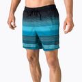 Szorty kąpielowe męskie Speedo Print Leisure 16" black/lapis blue/mecurial blue
