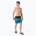 Szorty kąpielowe męskie Speedo Print Leisure 16" black/lapis blue/mecurial blue 2