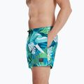 Szorty kąpielowe męskie Speedo Printed Leisure 14" green/blue 2