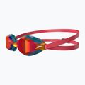 Okulary do pływania Speedo Fastskin Speedsocket 2 Mirror phoenix red/nordic teal/fire gold 7