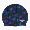 Czepek pływacki dziecięcy Speedo Printed Silicone black/white/violet