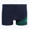 Bokserki pływackie męskie Speedo Medley Logo Aquashort true navy/fake green