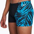 Bokserki pływackie męskie Speedo Allover V-Cut Aquashort black 4