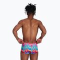 Slipy pływackie męskie Speedo Allover 17 cm Brief magenta/fluro pink/ultraviolet/pool 6