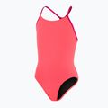 Strój pływacki jednoczęściowy dziecięcy Speedo Lane Line Back Solid phoenix red/magenta 4
