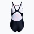 Strój pływacki jednoczęściowy dziecięcy Speedo Allover Pulseback true navy/siren red/lilac 2