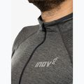 Bluza do biegania męska Inov-8 Train Elite Mid Half Zip dark grey 4