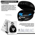 Ochraniacz szczęki RDX Mouth Guard blue 4