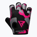 Rękawiczki treningowe RDX Sumblimation F6 pink 2