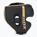 Kask bokserski RDX F6 Kara Head Guard golden 2