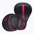 Łapy treningowe RDX Focus Pad F6 matte pink 2