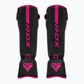 Ochraniacze piszczeli i stóp RDX F6 Shin Instep pink 2