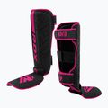 Ochraniacze piszczeli i stóp RDX F6 Shin Instep pink 3