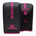 Rękawice bokserskie RDX F6 Bag Mitts pink