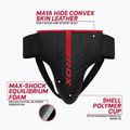 Ochraniacz krocza RDX Rex F6 Groin Guard matte red 5