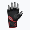 Rękawice grapplingowe RDX Grappling F6 matte red 4