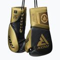 Rękawice bokserskie RDX K1 Mark Pro Fight Boxing golden 5