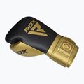 Rękawice bokserskie RDX L2 Mark Pro Sparring Boxing Hook & Loop golden 3