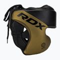 Kask bokserski RDX L1 Mark Pro Cheek Boxing Training Head Guard golden 2