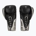 Rękawice bokserskie RDX K1 Mark Pro Fight Boxing silver 3
