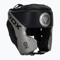 Kask bokserski RDX L1 Mark Pro Cheek Boxing Training Head Guard silver
