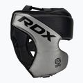 Kask bokserski RDX L1 Mark Pro Cheek Boxing Training Head Guard silver 2