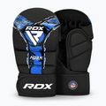 Rękawice MMA RDX Grappling Shooter New Aura F17 black/blue