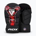 Rękawice MMA RDX Grappling Shooter New Aura F17 black/red