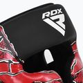 Kask bokserski RDX New Aura F17 Head black/red 5