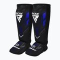 Ochraniacze piszczeli i stóp RDX IMMAF Approved Neoprene Shin Instep SGN-IMF-1U blue