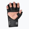 Rękawice grapplingowe RDX IMMAF Approved Shooted Grappling blue 4