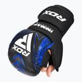 Rękawice grapplingowe RDX IMMAF Approved Shooted Grappling blue 5