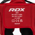Kask bokserski RDX Head Guard Aura Plus T-17 red 5
