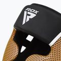 Kask bokserski RDX Head Guard Aura Plus T-17 golden 4