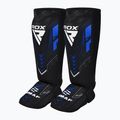 Ochraniacze piszczeli i stóp RDX IMMAF Approved Neoprene Shin Instep blue