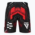 Spodenki treningowe męskie RDX IMMAF Approved MMA Fight & Training red 2