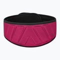 Pas do podnoszenia ciężarów RDX Rx4 Weightlifting Belt pink 3