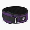 Pas do podnoszenia ciężarów RDX Rx4 Weightlifting Belt purple 3