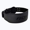 Pas do podnoszenia ciężarów RDX Belt 4" Leather black 3