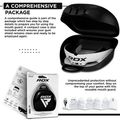 Ochraniacz szczęki RDX Mouth Guard white/black 3