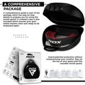 Ochraniacz szczęki RDX Mouth Guard red/black 5