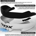 Ochraniacz na szczękę dla dzieci RDX Mouth Junior white/black 2