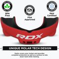Ochraniacz na szczękę dla dzieci RDX Mouth Junior red/black 3